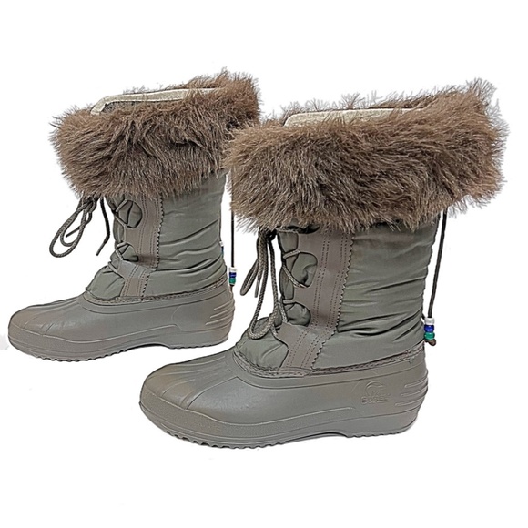 Vintage Sorel Kaufman Nylon Waterproof Snow Winter Rain Duck Boots, Sz 7 - Picture 2 of 12